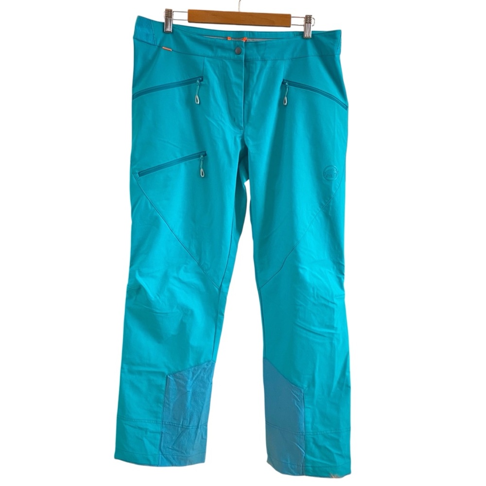 Mammut Tatramar SO Pants Ski Green Waterproof Backcountry Womens 14 XL Technical